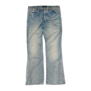 Crystal Stack Flare Jeans Amiri